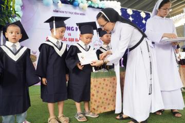 Hình ảnh: Thánh lễ Bế giảng Năm học, Lễ Ra trường và mừng ngày Quốc tế Thiếu Nhi năm 2026 | Mầm Non Tư Thục Bình Minh