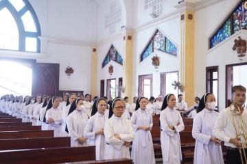 Hình ảnh: Nghi thức Khâm liệm & Thánh lễ cầu nguyện cho Nữ tu Anna Nguyễn Thị Cúc, OP.