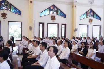 Hình ảnh: Nghi thức Khâm liệm & Thánh lễ cầu nguyện cho Nữ tu Anna Nguyễn Thị Cúc, OP.