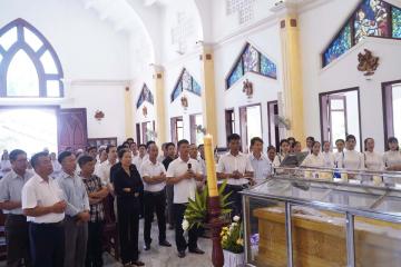 Hình ảnh: Nghi thức Khâm liệm & Thánh lễ cầu nguyện cho Nữ tu Anna Nguyễn Thị Cúc, OP.