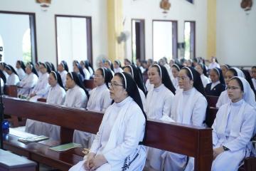 Hình ảnh: Nghi thức Tiễn biệt và Thánh lễ An táng Nữ tu Anna Nguyễn Thị Cúc, OP.