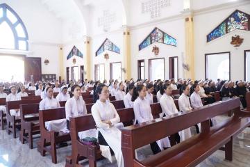 Hình ảnh: Nghi thức Tiễn biệt và Thánh lễ An táng Nữ tu Anna Nguyễn Thị Cúc, OP.