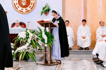 Chùm Hình ảnh số 4: Thánh lễ Tạ ơn, Nghi thức Khấn Dòng và mừng Ngân khánh Khấn Dòng năm 2026 (4)