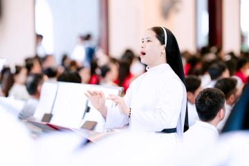 Chùm Hình ảnh số 5: Thánh lễ Tạ ơn, Nghi thức Khấn Dòng và mừng Ngân khánh Khấn Dòng năm 2026 (5)
