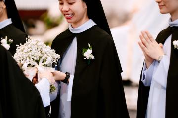 Chùm Hình ảnh số 5: Thánh lễ Tạ ơn, Nghi thức Khấn Dòng và mừng Ngân khánh Khấn Dòng năm 2026 (5)