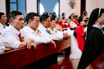 Chùm Hình ảnh số 6: Thánh lễ Tạ ơn, Nghi thức Khấn Dòng và mừng Ngân khánh Khấn Dòng năm 2026 (6)