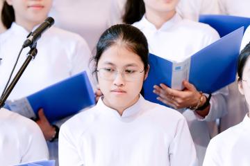 Chùm Hình ảnh số 6: Thánh lễ Tạ ơn, Nghi thức Khấn Dòng và mừng Ngân khánh Khấn Dòng năm 2026 (6)