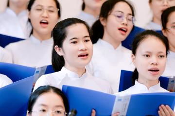 Chùm Hình ảnh số 6: Thánh lễ Tạ ơn, Nghi thức Khấn Dòng và mừng Ngân khánh Khấn Dòng năm 2026 (6)