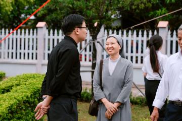 Chùm Hình ảnh số 7: Thánh lễ Tạ ơn, Nghi thức Khấn Dòng và mừng Ngân khánh Khấn Dòng năm 2026 (7)