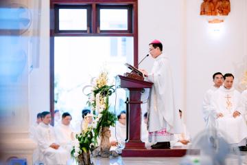 Chùm Hình ảnh số 7: Thánh lễ Tạ ơn, Nghi thức Khấn Dòng và mừng Ngân khánh Khấn Dòng năm 2026 (7)