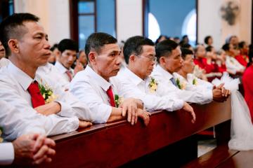 Chùm Hình ảnh số 7: Thánh lễ Tạ ơn, Nghi thức Khấn Dòng và mừng Ngân khánh Khấn Dòng năm 2026 (7)