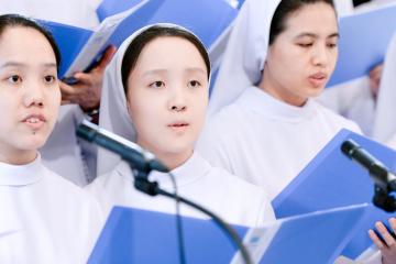Chùm Hình ảnh số 7: Thánh lễ Tạ ơn, Nghi thức Khấn Dòng và mừng Ngân khánh Khấn Dòng năm 2026 (7)