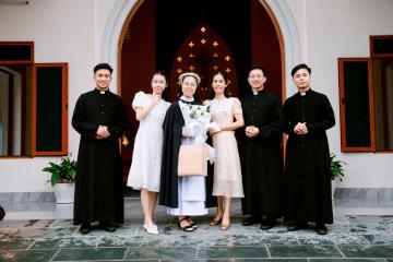 Chùm Hình ảnh số 8: Thánh lễ Tạ ơn, Nghi thức Khấn Dòng và mừng Ngân khánh Khấn Dòng năm 2026 (8)