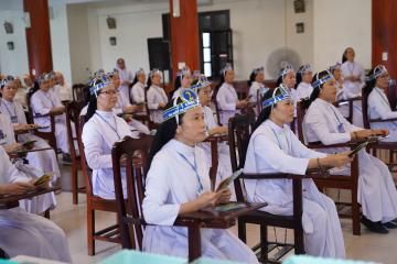 Hình ảnh 1: Cuộc thi Chung kết Tìm hiểu Tin mừng Mát thêu