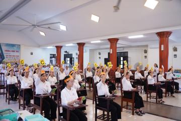 Hình ảnh 1: Cuộc thi Chung kết Tìm hiểu Tin mừng Mát thêu