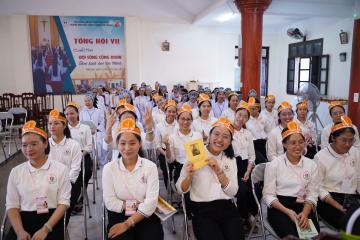 Hình ảnh 2: Cuộc thi Chung kết Tìm hiểu Tin mừng Mát thêu