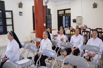 Hình ảnh 2: Cuộc thi Chung kết Tìm hiểu Tin mừng Mát thêu