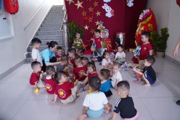 Hình ảnh: Các con Mầm Non Bình Minh vui Tết Trung Thu năm 2026