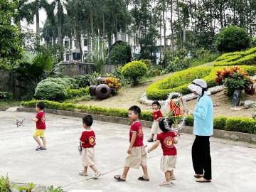 Hình ảnh: Các con Mầm Non Bình Minh vui Tết Trung Thu năm 2026
